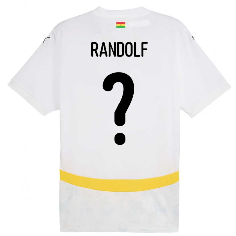 Danxen Herren Ghana Augustine Randolf #0 Weiß Heimtrikot Trikot 24-26 T-Shirt Schweiz