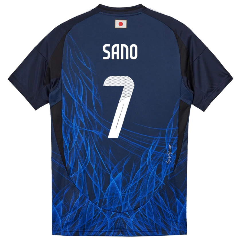 Danxen Herren Japan Kodai Sano #7 Dunkelblau Heimtrikot Trikot 24-26 T-Shirt Schweiz