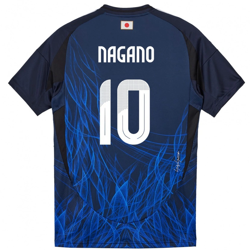 Danxen Herren Japan Fuka Nagano #10 Dunkelblau Heimtrikot Trikot 24-26 T-Shirt Schweiz
