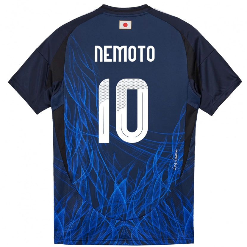Danxen Herren Japan Kotaro Nemoto #10 Dunkelblau Heimtrikot Trikot 24-26 T-Shirt Schweiz
