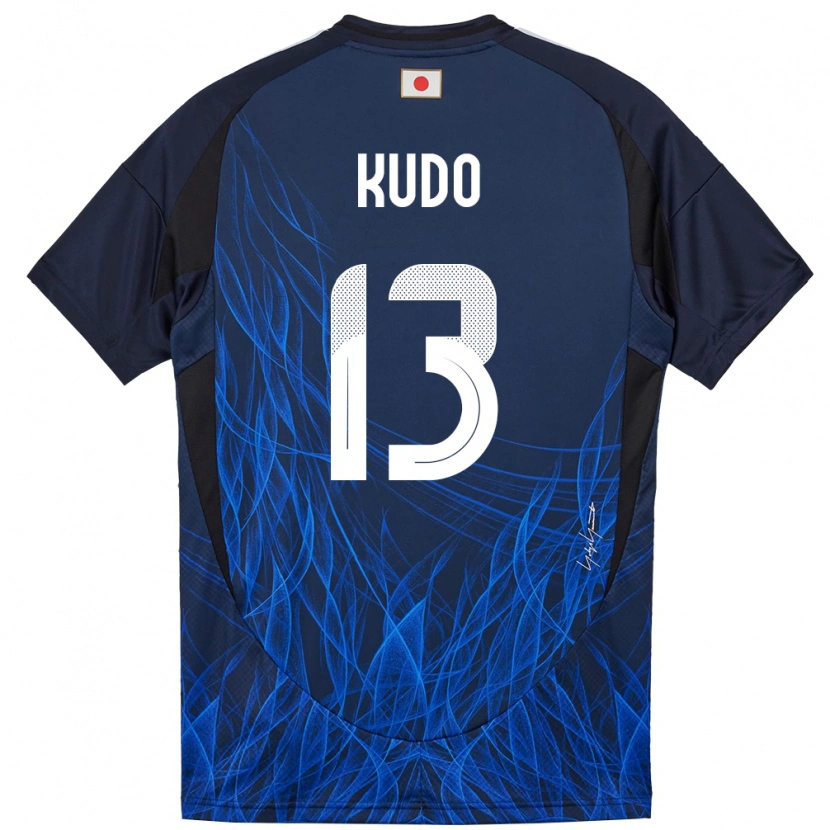 Danxen Herren Japan Kota Kudo #13 Dunkelblau Heimtrikot Trikot 24-26 T-Shirt Schweiz