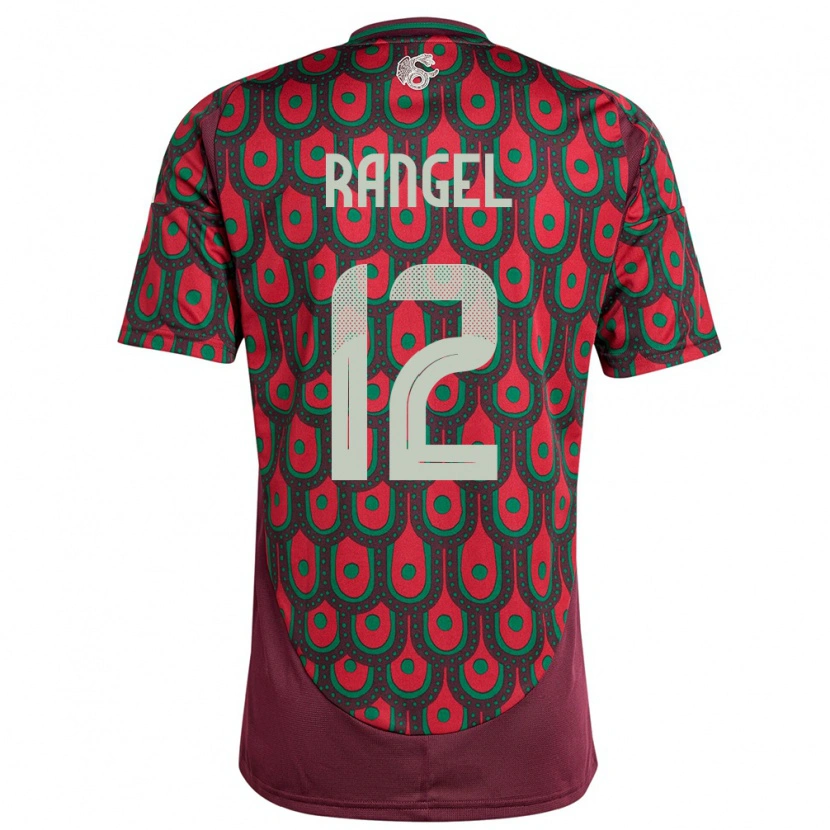 Danxen Herren Mexiko Raúl Rangel #12 Kastanienbraun Heimtrikot Trikot 24-26 T-Shirt Schweiz