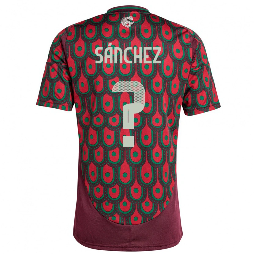 Danxen Herren Mexiko Oswaldo Sánchez #0 Kastanienbraun Heimtrikot Trikot 24-26 T-Shirt Schweiz