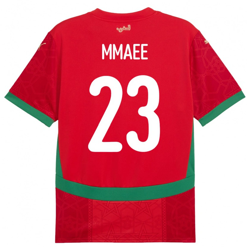 Danxen Herren Marokko Ryan Mmaee #23 Rot Heimtrikot Trikot 24-26 T-Shirt Schweiz