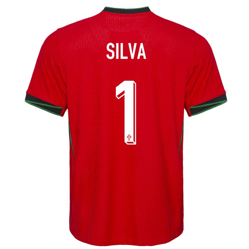 Danxen Herren Portugal Dinis Silva #1 Rot Heimtrikot Trikot 24-26 T-Shirt Schweiz