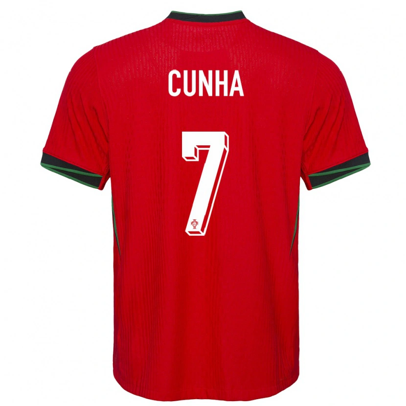 Danxen Herren Portugal Duarte Cunha #7 Rot Heimtrikot Trikot 24-26 T-Shirt Schweiz