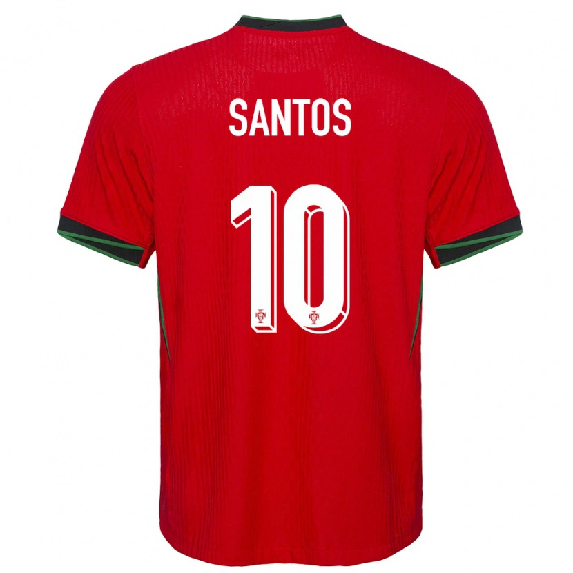 Danxen Herren Portugal Pedro Santos #10 Rot Heimtrikot Trikot 24-26 T-Shirt Schweiz