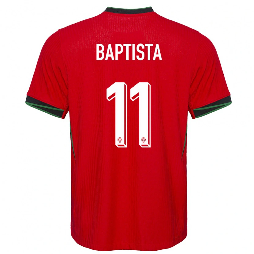 Danxen Herren Portugal Brandão Baptista #11 Rot Heimtrikot Trikot 24-26 T-Shirt Schweiz