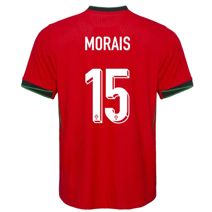 Danxen Herren Portugal Rodrigo Morais #15 Rot Heimtrikot Trikot 24-26 T-Shirt Schweiz