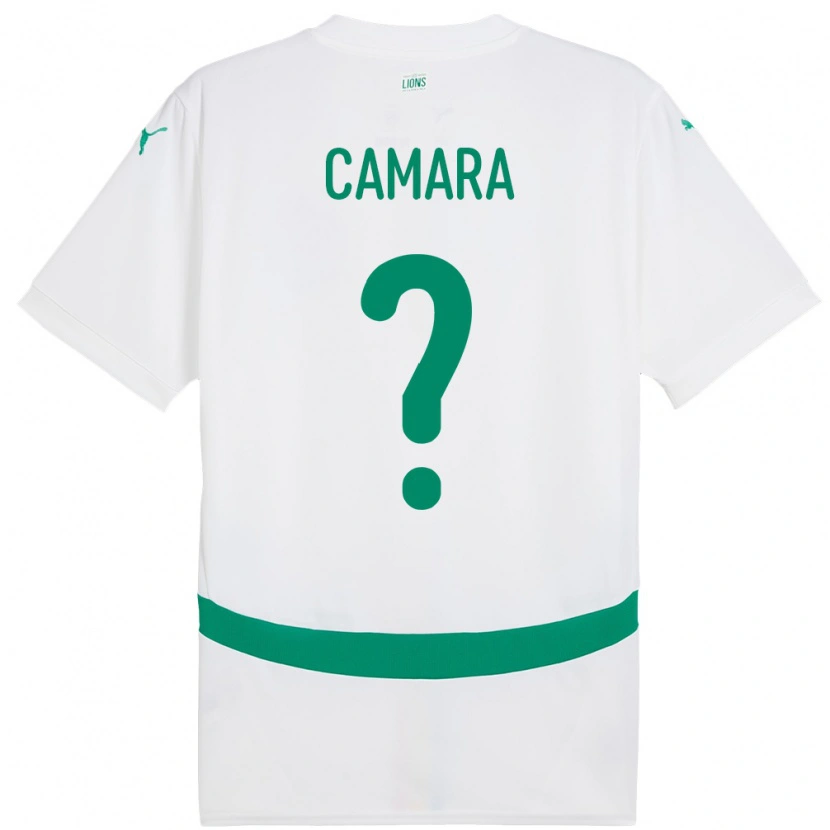 Danxen Herren Senegal Famara Camara #0 Weiß Heimtrikot Trikot 24-26 T-Shirt Schweiz