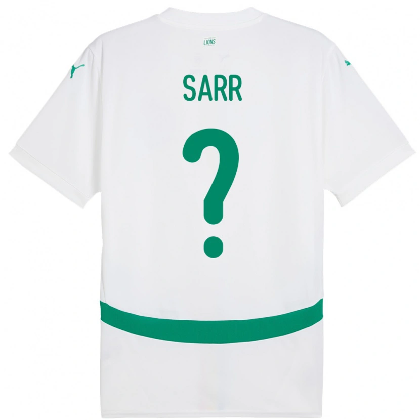 Danxen Herren Senegal Assane Sarr #0 Weiß Heimtrikot Trikot 24-26 T-Shirt Schweiz