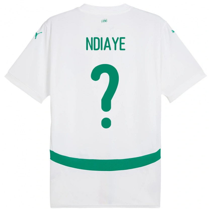 Danxen Herren Senegal Madicke Ndiaye #0 Weiß Heimtrikot Trikot 24-26 T-Shirt Schweiz