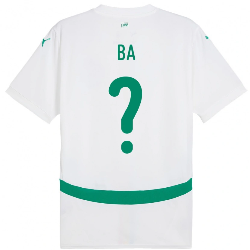 Danxen Herren Senegal Mahamet Ba #0 Weiß Heimtrikot Trikot 24-26 T-Shirt Schweiz