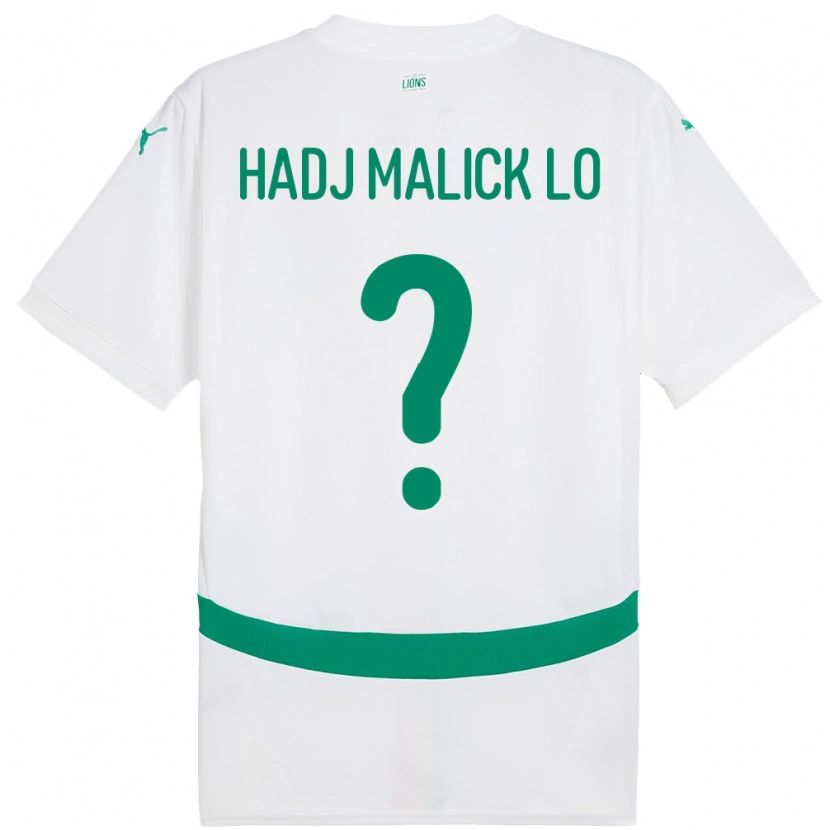 Danxen Herren Senegal El Hadj Malick Lo #0 Weiß Heimtrikot Trikot 24-26 T-Shirt Schweiz