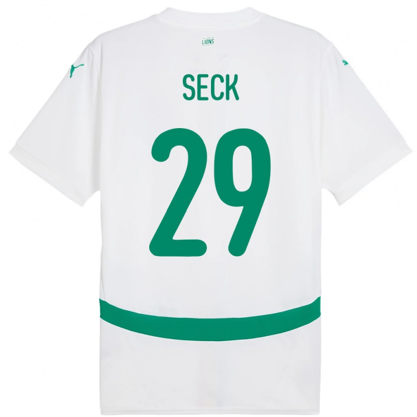 Danxen Herren Senegal Demba Seck #29 Weiß Heimtrikot Trikot 24-26 T-Shirt Schweiz