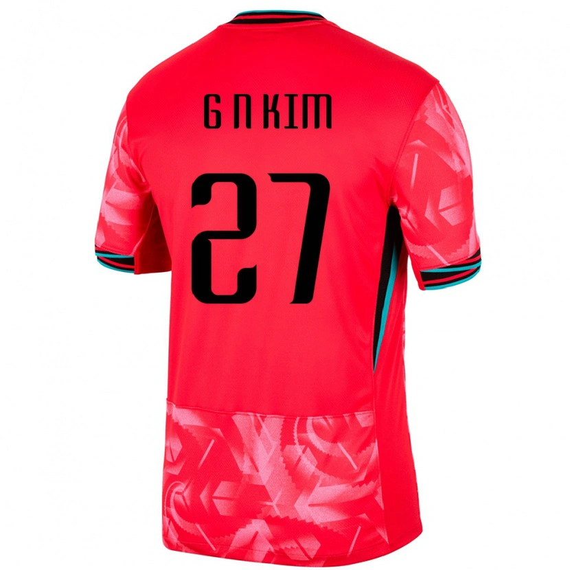 Danxen Herren Südkorea Gun-Nam Kim #27 Rot Heimtrikot Trikot 24-26 T-Shirt Schweiz