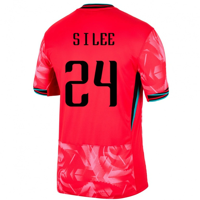 Danxen Herren Südkorea Lee Soo In #24 Rot Heimtrikot Trikot 24-26 T-Shirt Schweiz
