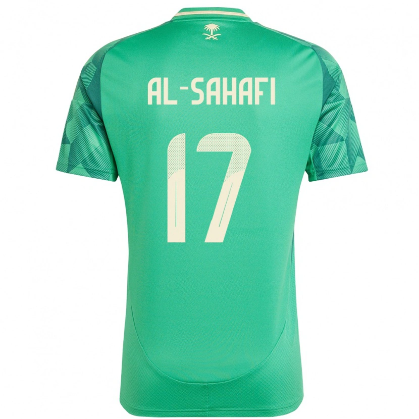 Danxen Herren Saudi-Arabien Marwan Al-Sahafi #17 Grün Heimtrikot Trikot 24-26 T-Shirt Schweiz