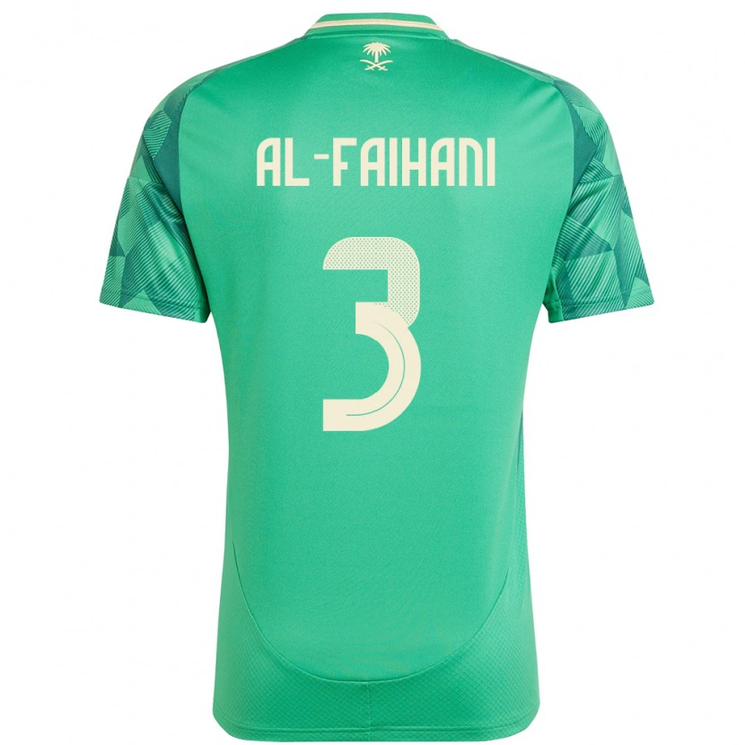 Danxen Herren Saudi-Arabien Nasser Al-Faihani #3 Grün Heimtrikot Trikot 24-26 T-Shirt Schweiz