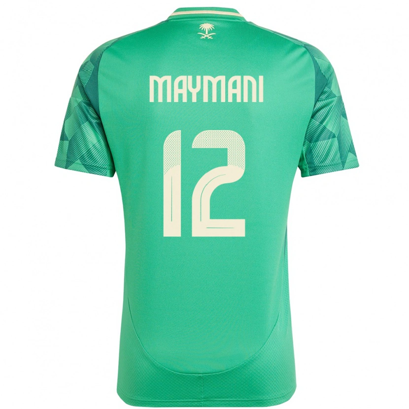 Danxen Herren Saudi-Arabien Ammar Maymani #12 Grün Heimtrikot Trikot 24-26 T-Shirt Schweiz