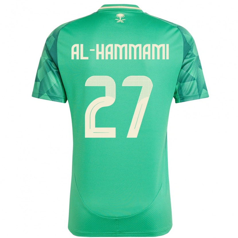 Danxen Herren Saudi-Arabien Hammam Al-Hammami #27 Grün Heimtrikot Trikot 24-26 T-Shirt Schweiz