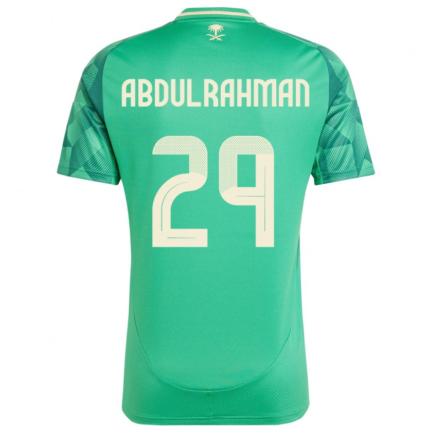 Danxen Herren Saudi-Arabien Mohammed Abdulrahman #29 Grün Heimtrikot Trikot 24-26 T-Shirt Schweiz
