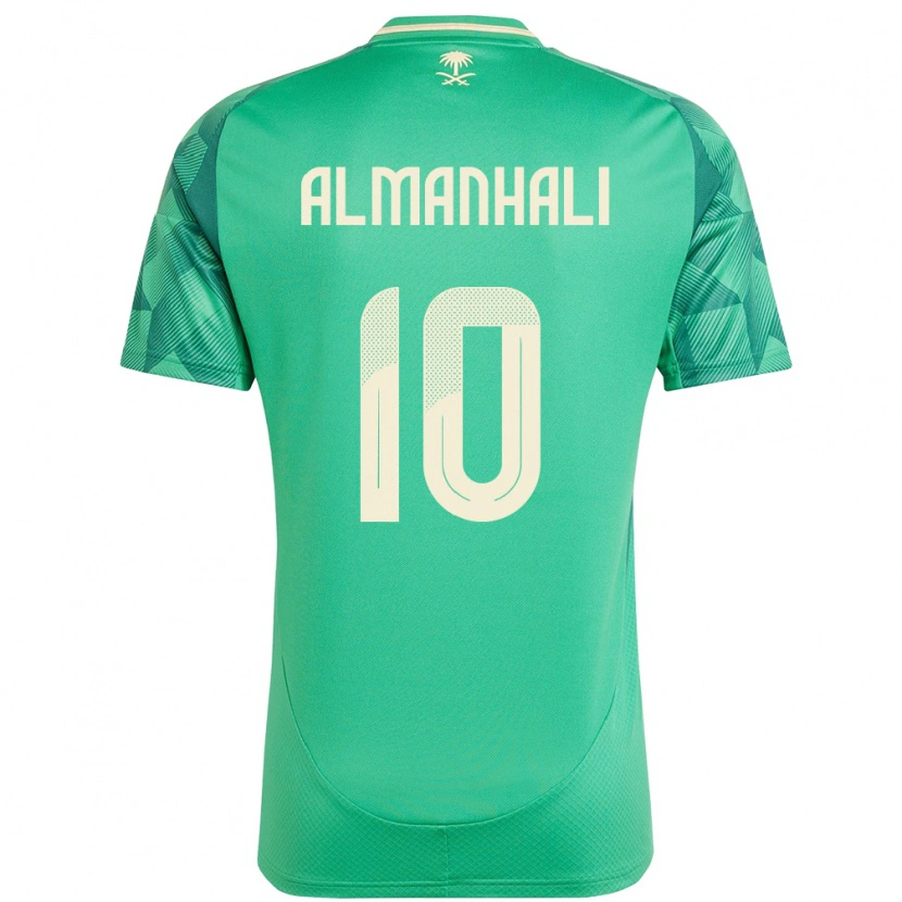 Danxen Herren Saudi-Arabien Suwailem Almanhali #10 Grün Heimtrikot Trikot 24-26 T-Shirt Schweiz