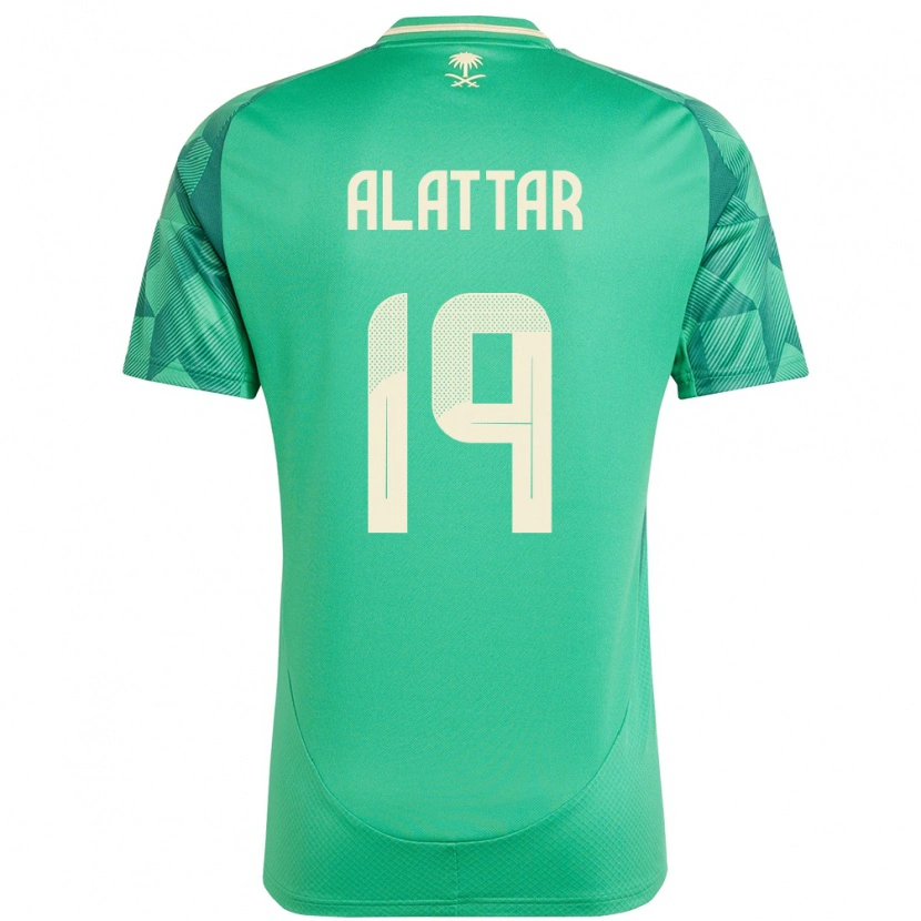 Danxen Herren Saudi-Arabien Ramiz Alattar #19 Grün Heimtrikot Trikot 24-26 T-Shirt Schweiz