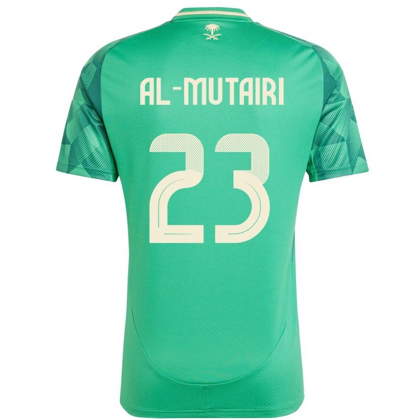 Danxen Herren Saudi-Arabien Turki Al Mutairi #23 Grün Heimtrikot Trikot 24-26 T-Shirt Schweiz