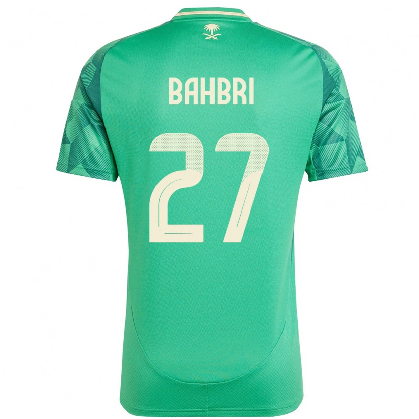 Danxen Herren Saudi-Arabien Hatan Bahbri #27 Grün Heimtrikot Trikot 24-26 T-Shirt Schweiz