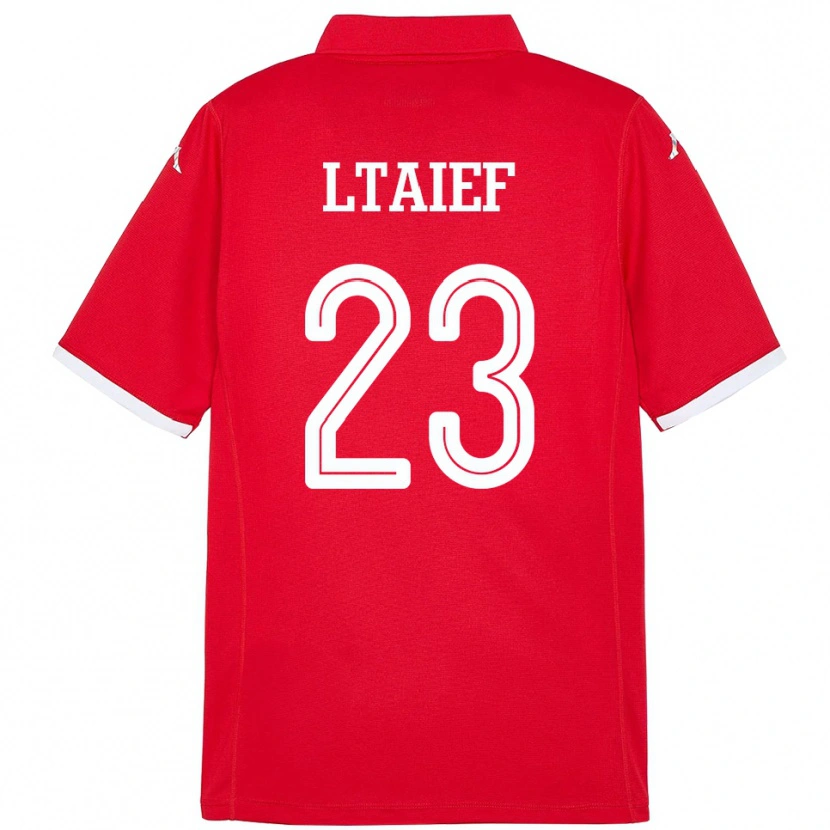 Danxen Herren Tunesien Sayfallah Ltaief #23 Rot Heimtrikot Trikot 24-26 T-Shirt Schweiz