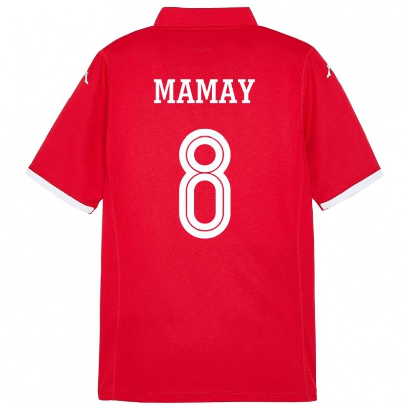 Danxen Herren Tunesien Sabrine Mamay #8 Rot Heimtrikot Trikot 24-26 T-Shirt Schweiz