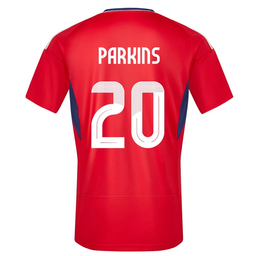Danxen Herren Costa Rica Rashir Parkins #20 Rot Heimtrikot Trikot 24-26 T-Shirt Schweiz