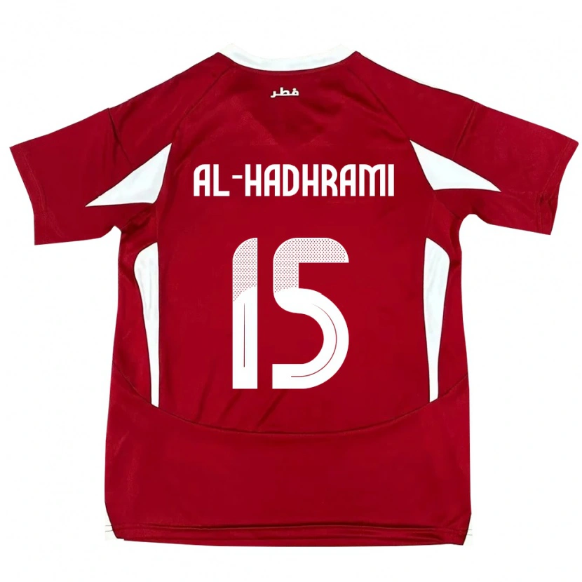 Danxen Herren Katar Naif Al-Hadhrami #15 Rot Heimtrikot Trikot 24-26 T-Shirt Schweiz