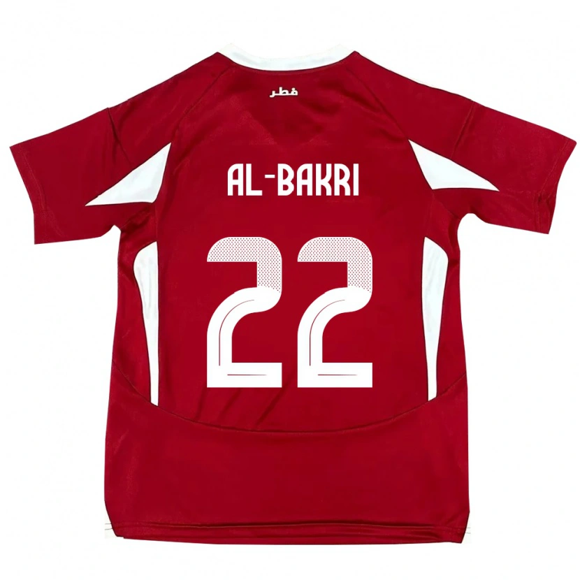 Danxen Herren Katar Mohamed Al-Bakri #22 Rot Heimtrikot Trikot 24-26 T-Shirt Schweiz