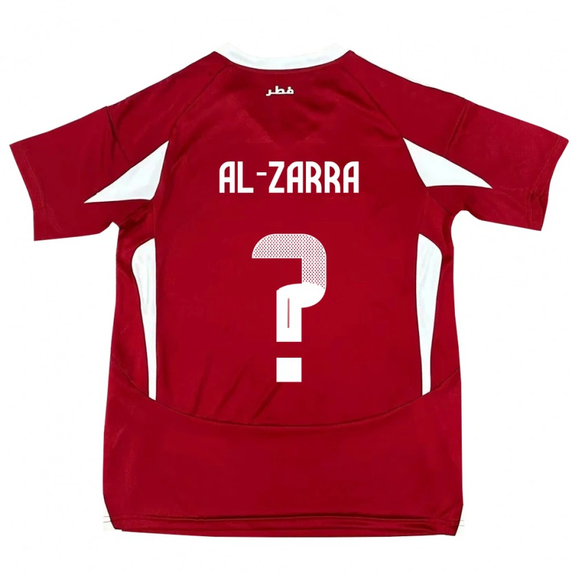 Danxen Herren Katar Jassim Al-Zarra #0 Rot Heimtrikot Trikot 24-26 T-Shirt Schweiz
