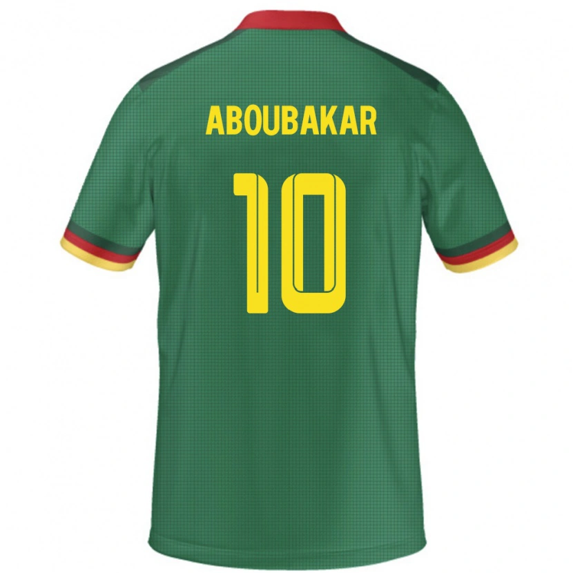 Danxen Herren Kamerun Vincent Aboubakar #10 Grün Heimtrikot Trikot 24-26 T-Shirt Schweiz