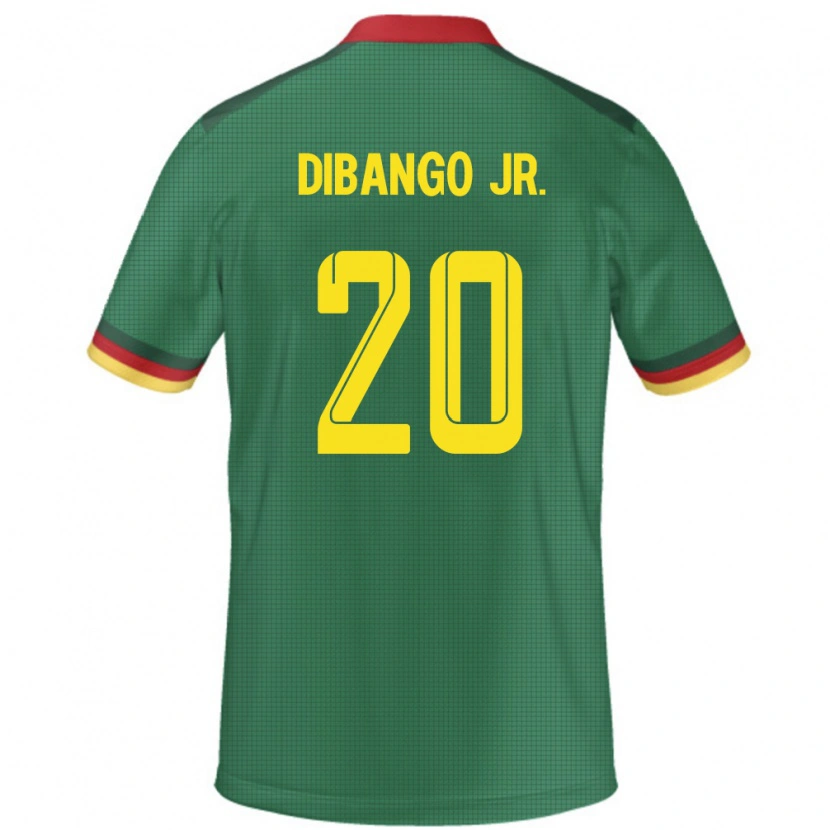 Danxen Herren Kamerun Yvan Dibango #20 Grün Heimtrikot Trikot 24-26 T-Shirt Schweiz