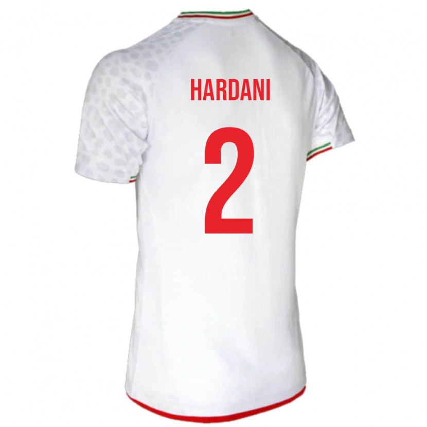Danxen Herren Iran Saleh Hardani #2 Weiß Heimtrikot Trikot 24-26 T-Shirt Schweiz
