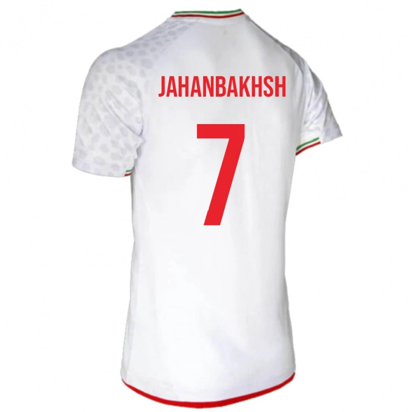 Danxen Herren Iran Alireza Jahanbakhsh #7 Weiß Heimtrikot Trikot 24-26 T-Shirt Schweiz