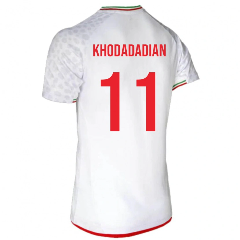 Danxen Herren Iran Erfan Khodadadian #11 Weiß Heimtrikot Trikot 24-26 T-Shirt Schweiz