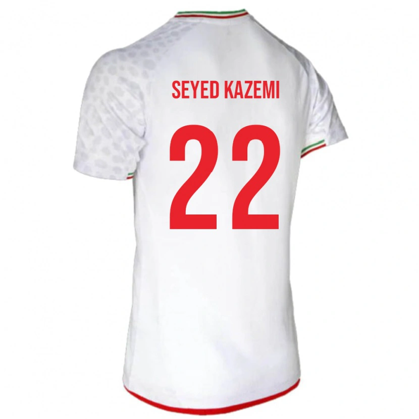 Danxen Herren Iran Arefeh Seyed Kazemi #22 Weiß Heimtrikot Trikot 24-26 T-Shirt Schweiz