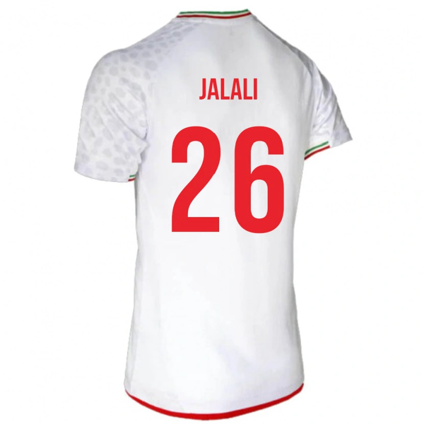 Danxen Herren Iran Abolfazl Jalali #26 Weiß Heimtrikot Trikot 24-26 T-Shirt Schweiz