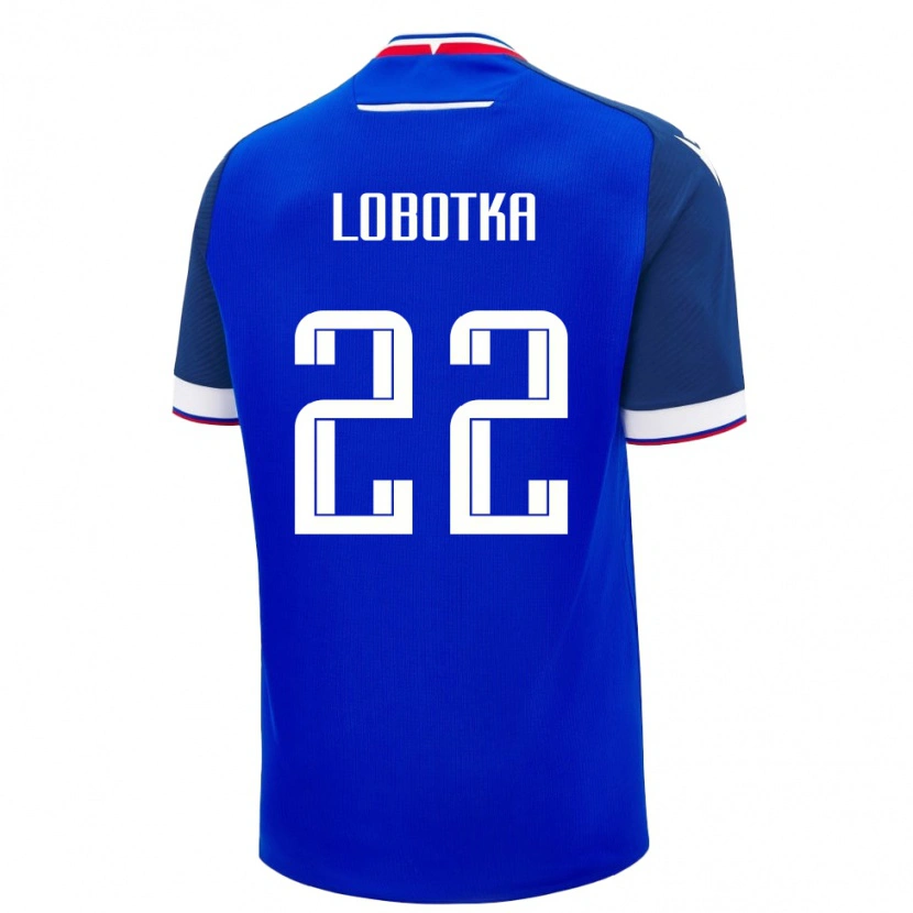 Danxen Herren Slowakei Stanislav Lobotka #22 Blau Heimtrikot Trikot 24-26 T-Shirt Schweiz
