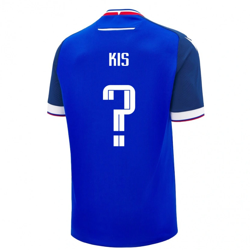 Danxen Herren Slowakei Alex Kis #0 Blau Heimtrikot Trikot 24-26 T-Shirt Schweiz