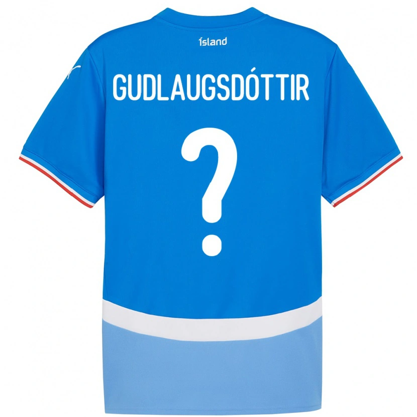Danxen Herren Island Aldís Guðlaugsdóttir #0 Blau Heimtrikot Trikot 24-26 T-Shirt Schweiz