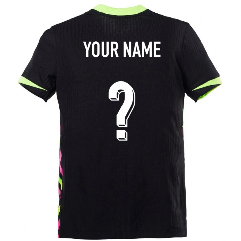 Danxen Herren Australien Ihren Namen #0 Dunkelblau Auswärtstrikot Trikot 24-26 T-Shirt Schweiz