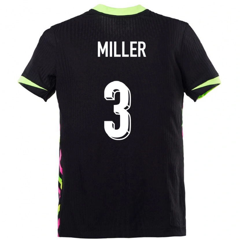 Danxen Herren Australien Lewis Miller #3 Dunkelblau Auswärtstrikot Trikot 24-26 T-Shirt Schweiz