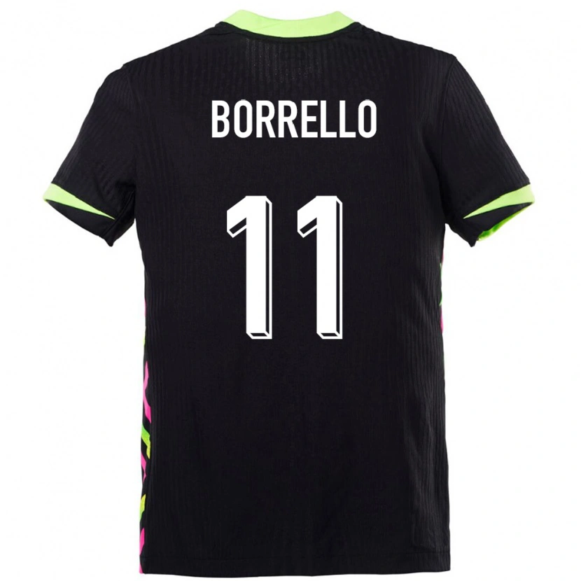 Danxen Herren Australien Brandon Borrello #11 Dunkelblau Auswärtstrikot Trikot 24-26 T-Shirt Schweiz