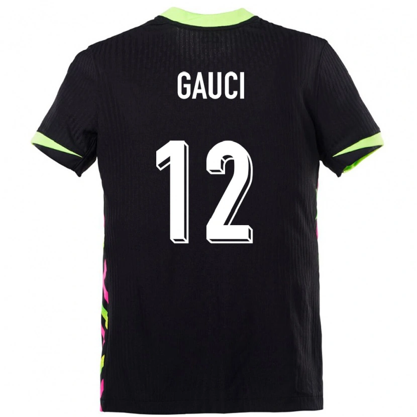 Danxen Herren Australien Joe Gauci #12 Dunkelblau Auswärtstrikot Trikot 24-26 T-Shirt Schweiz
